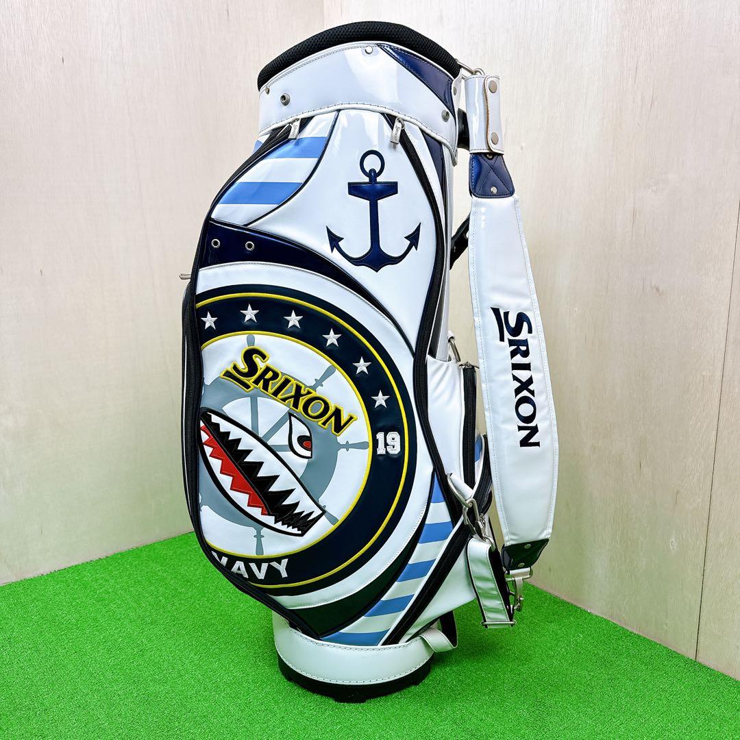 SRIXON ガオモンスター NAVYシリーズ ゴルフバッグ キャディバッグ