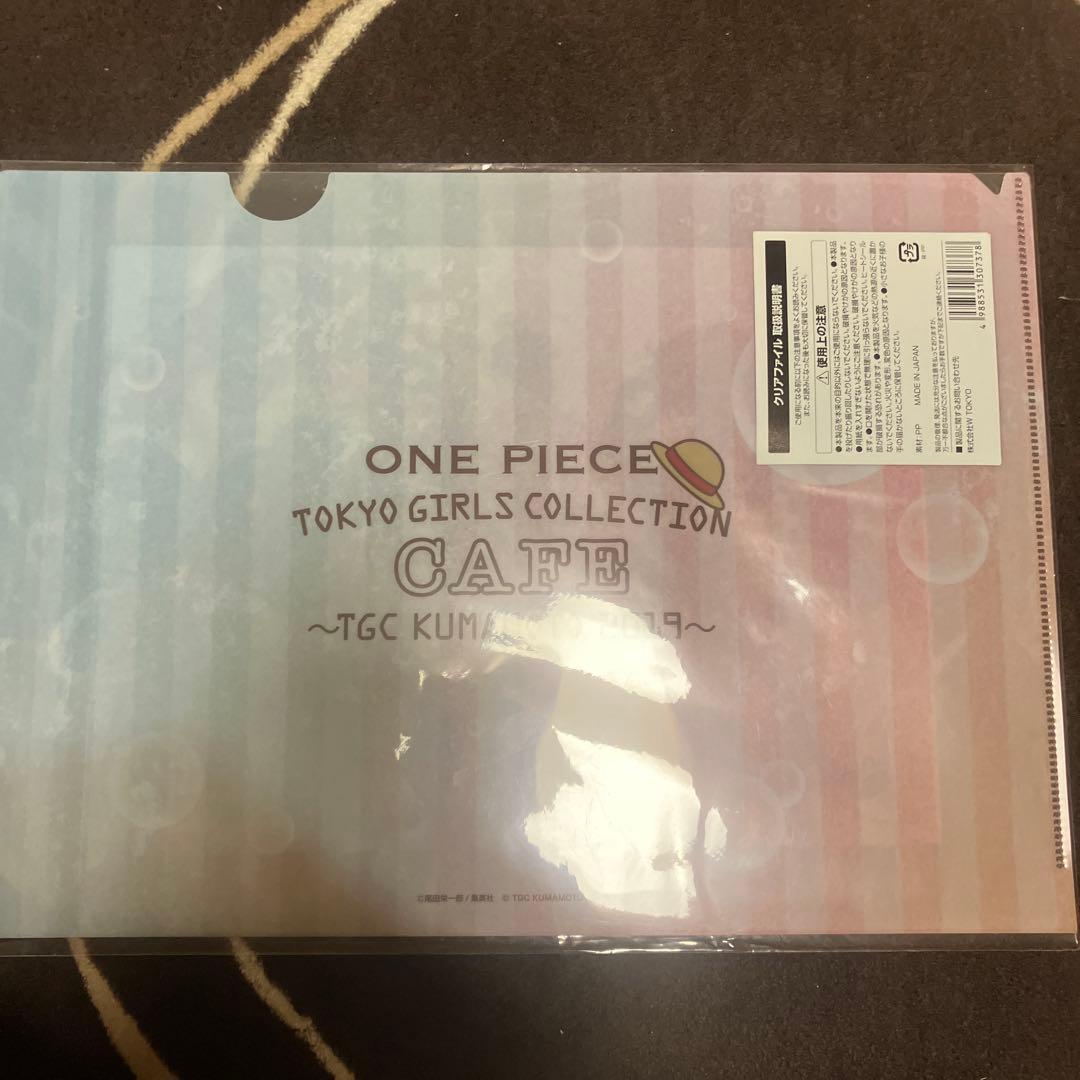 ONE PIECE 東京ガールズコレクション クリアファイル 2019　熊本限定