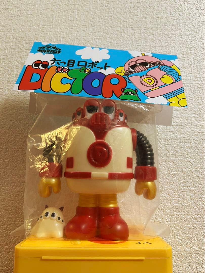 MOGWORK'S 限定ディクター 2体セット & アートボード、ステッカー