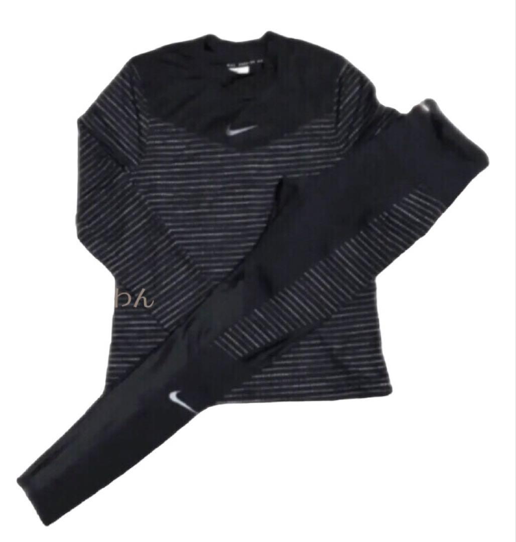 新品★定価19,250円❗️ナイキランニングトップ ナイキタイツ ディビジョン★S