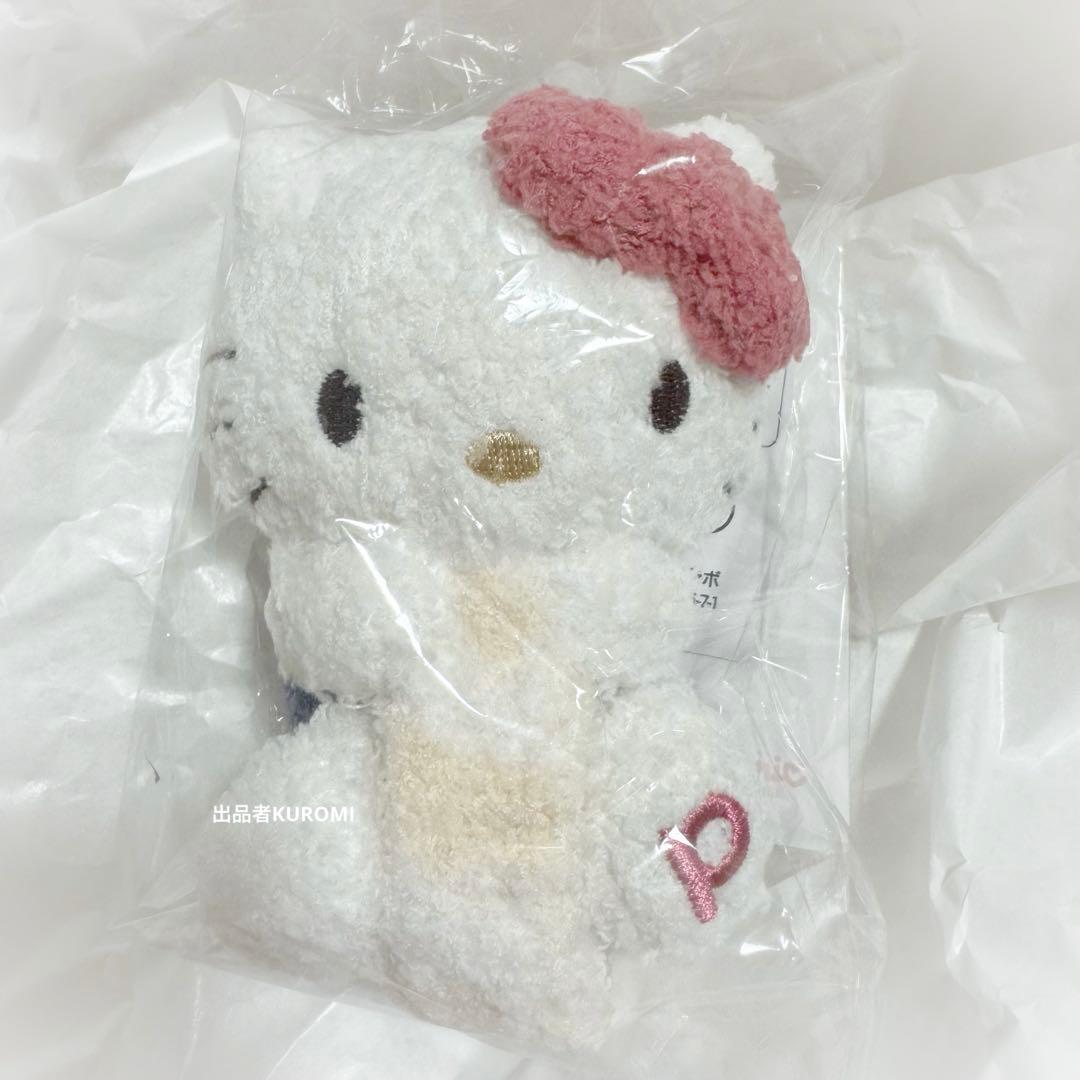 サンリオハウス　ジェラピケ　ベビモコぬいぐるみキーチャーム　ハローキティ　レッド