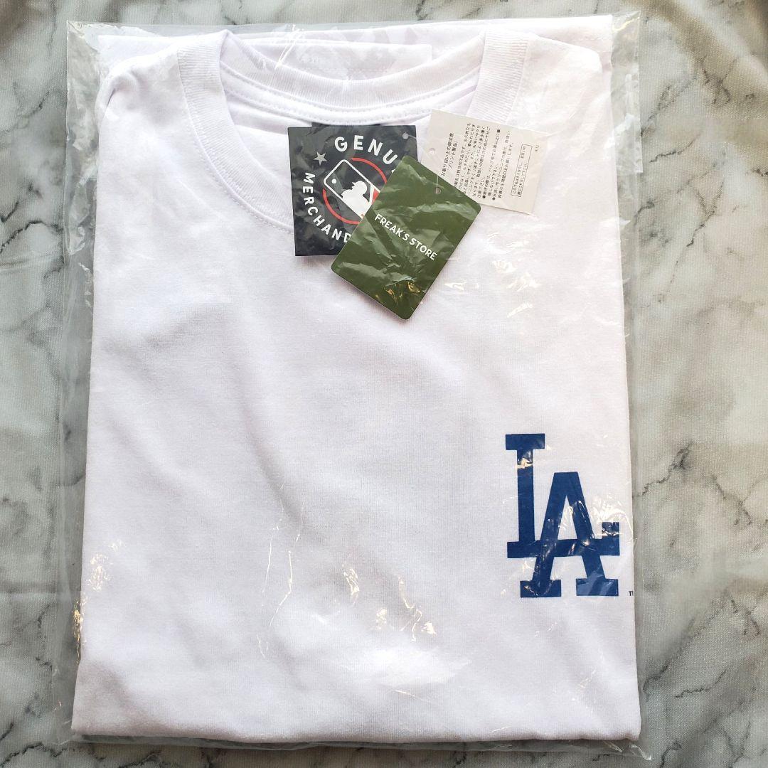 【新品】MLB×FREAK'S STOREMLB ドジャース プリントTシャツ