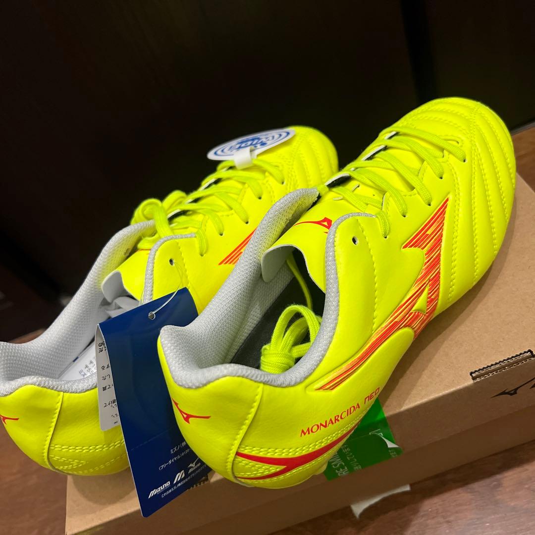 Mizuno MONARCIDA イエロー 23.5スパイク