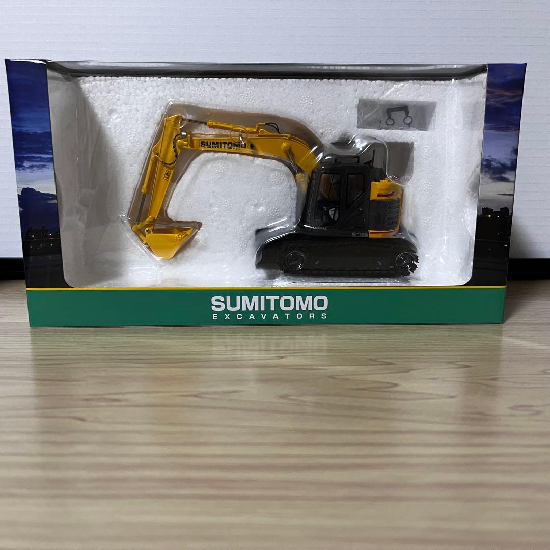 新品未開封！住友建機 ミニチュア SH135X-8 1/50