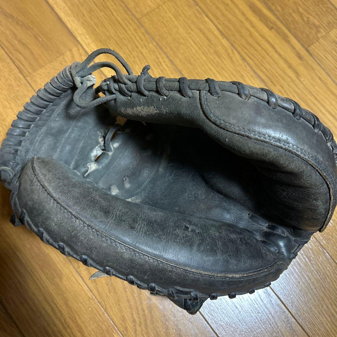 硬式用 ZETT プロステータス pro status キャッチャーミット 黒