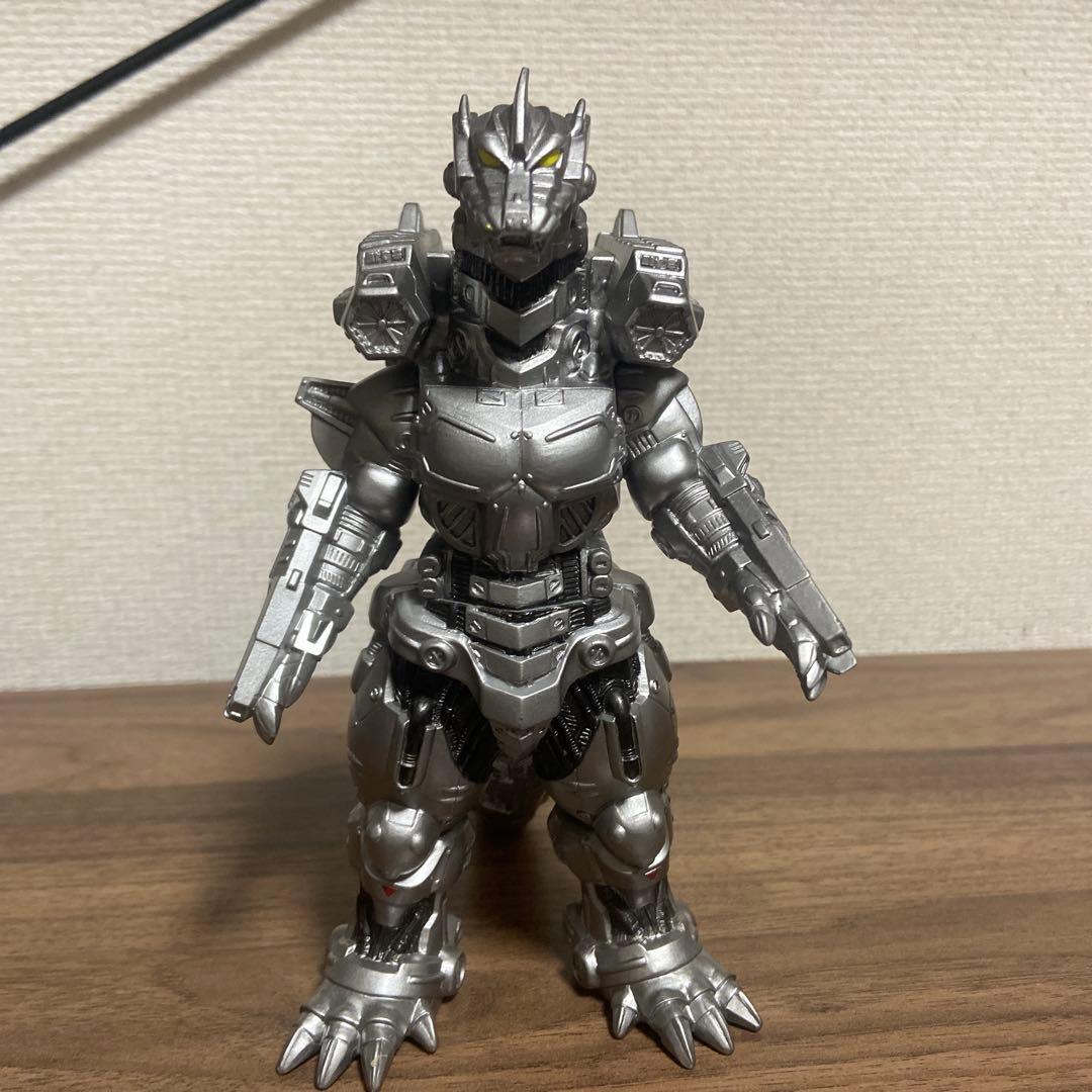 メカゴジラ・モゲラ　ソフビ　4個セット