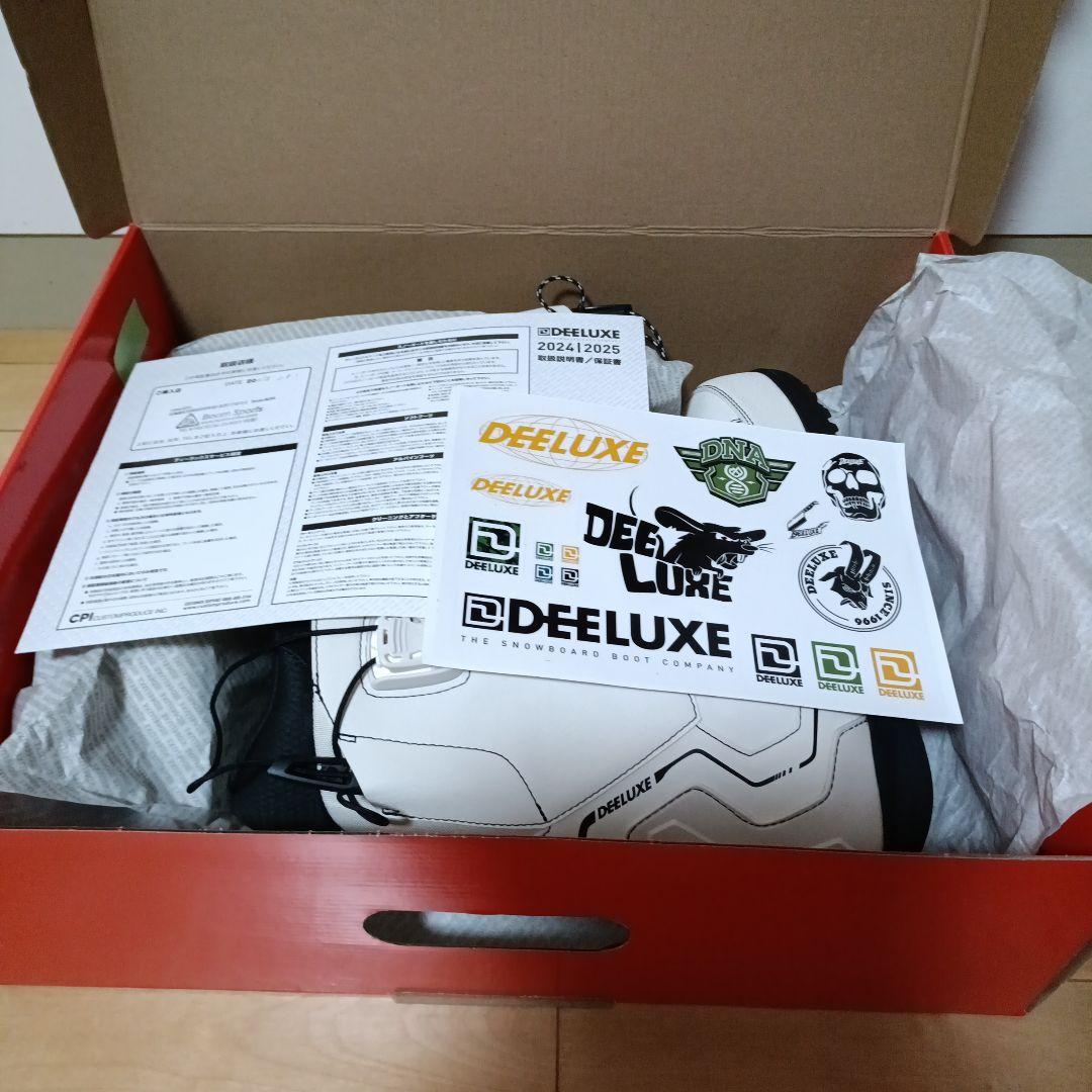 未使用品24-25 DEELUXE TEAM PRO スノーボードブーツ27cm