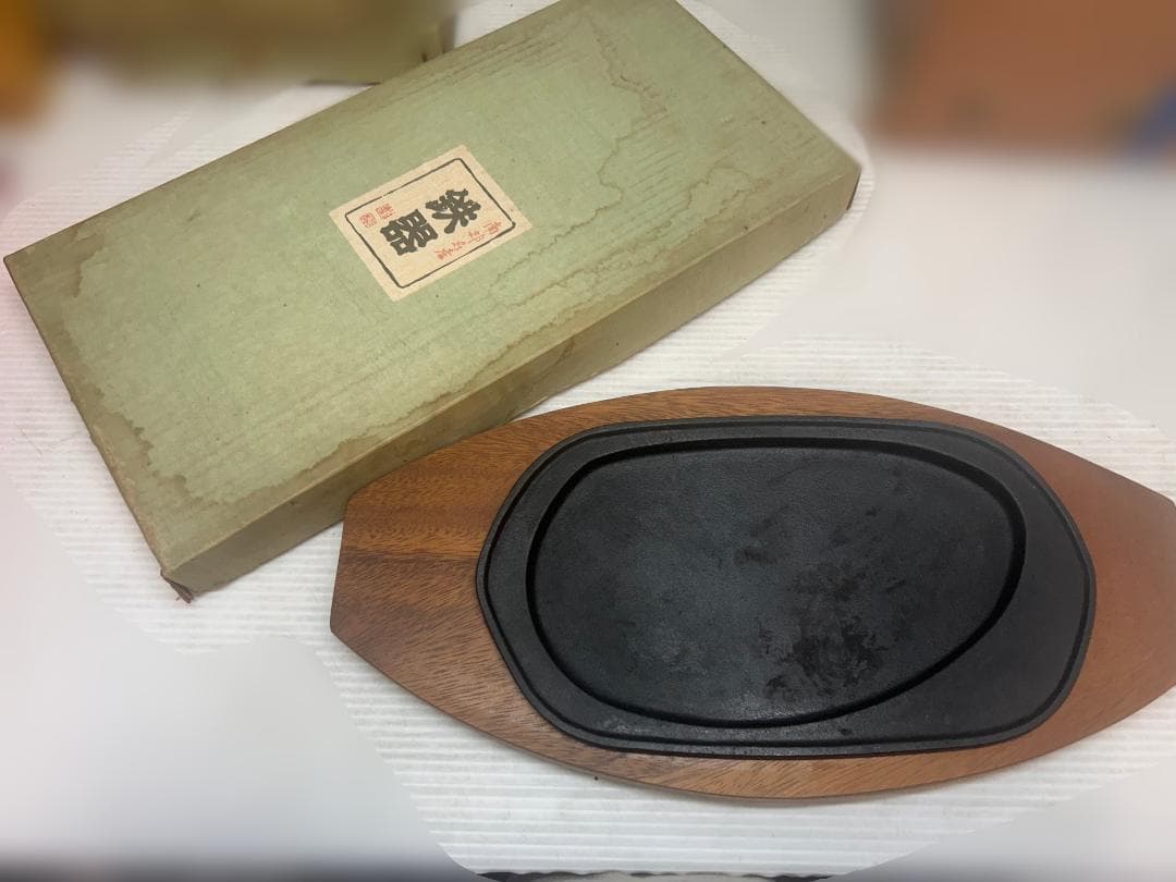☆中古美品【ステーキやハンバーグに】ステーキ鉄板５枚セット☆