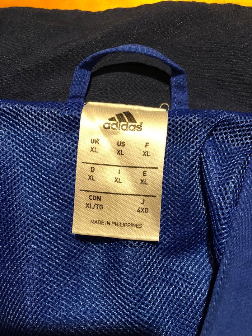 adidas トラックスーツ Blue XL