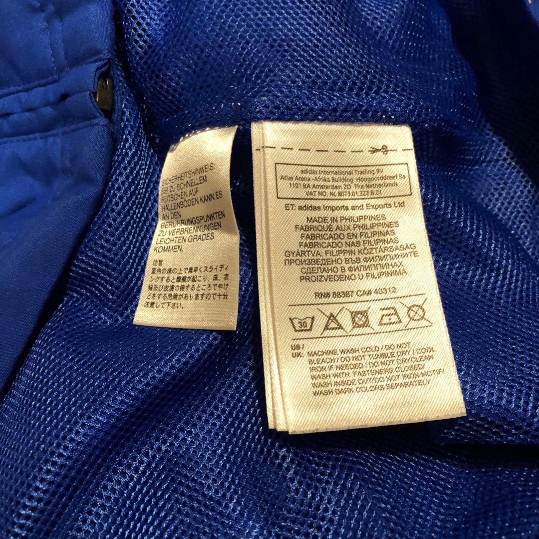 adidas トラックスーツ Blue XL