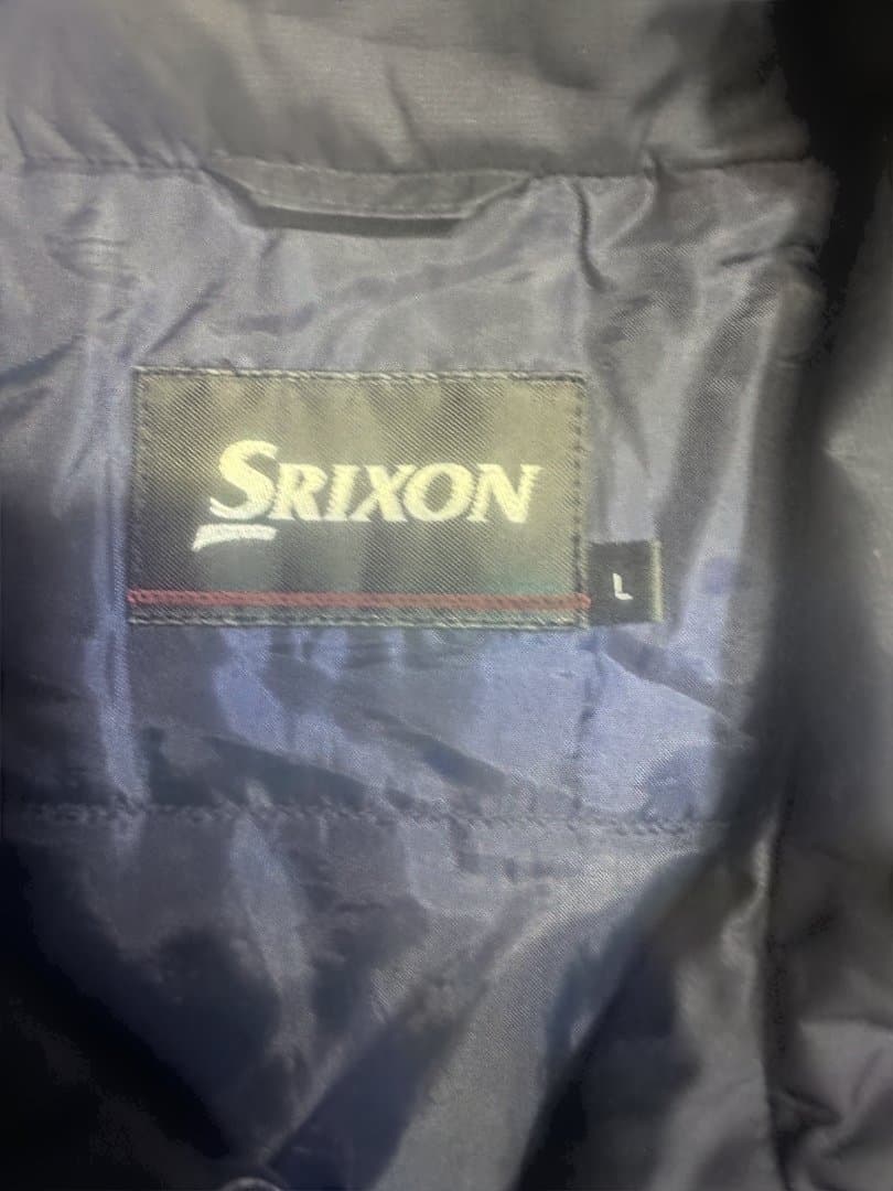 Srixon ネイビー ベスト Lサイズ