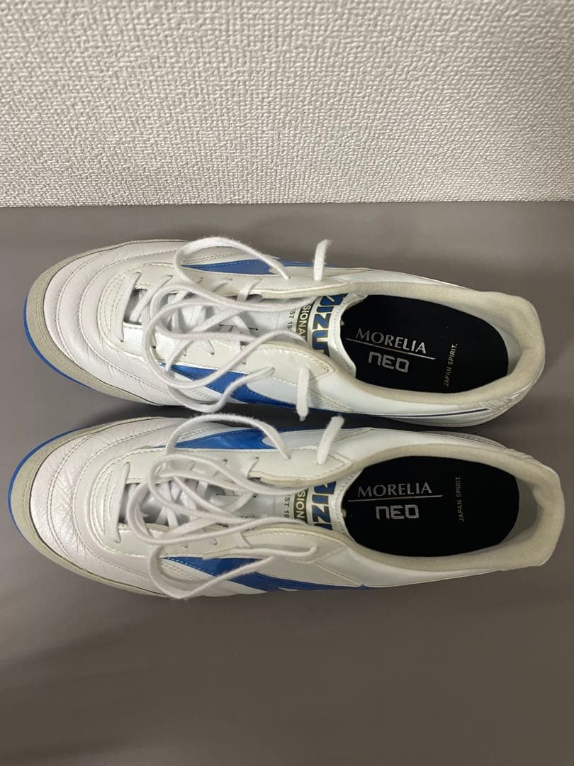 モレリアSALAELITETF スーパーホワイトパール×レーザーブルー 28cm