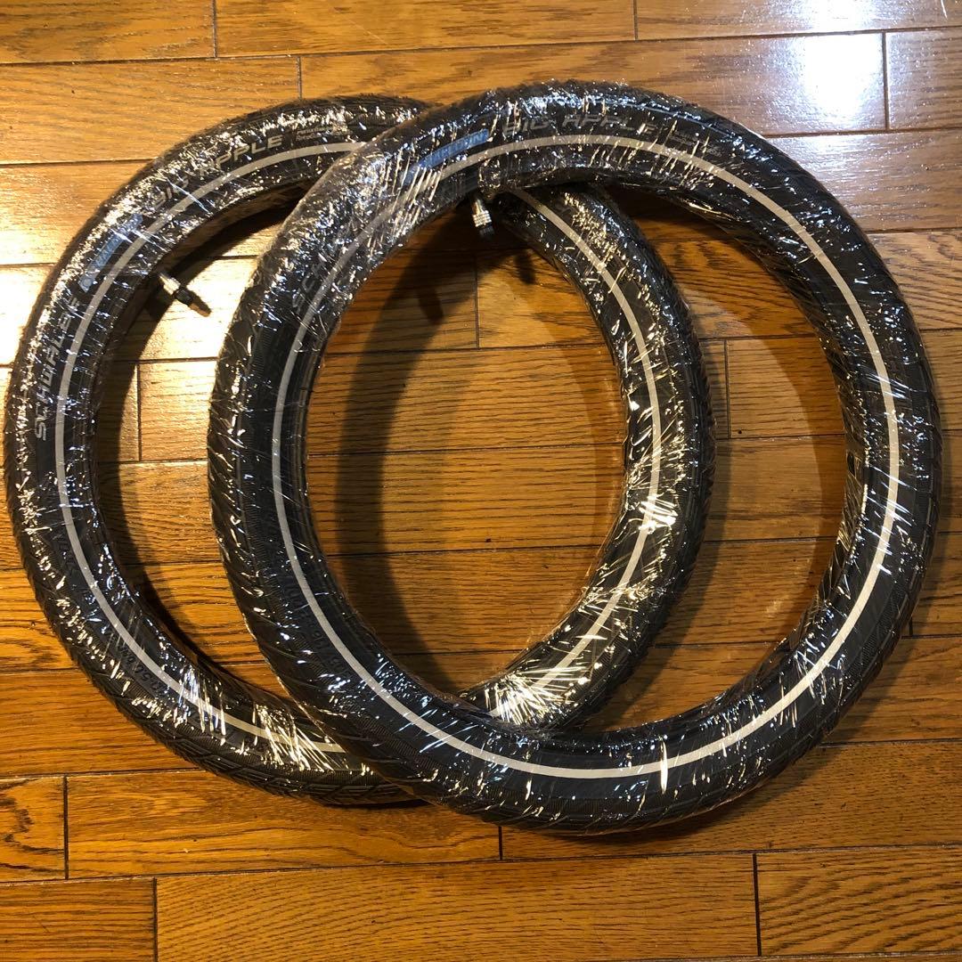 【2本16インチ】SCHWALBE BIG APPLE タイヤセット。