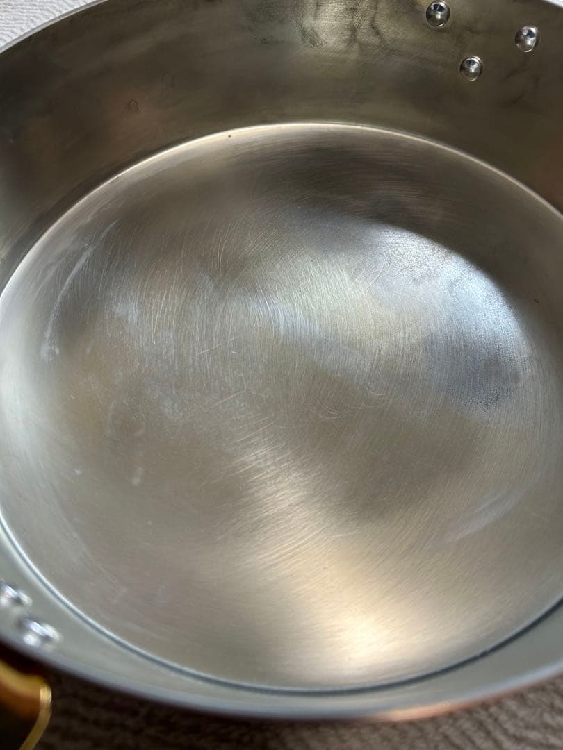 純銅製 両手鍋 大湊製作所