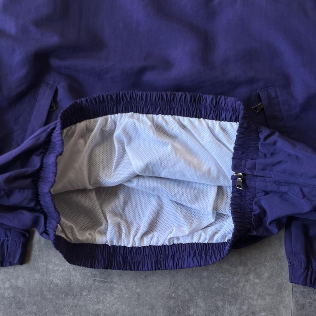90s RUSSELL ATHLETIC ナイロン ハーフジップ XL A71