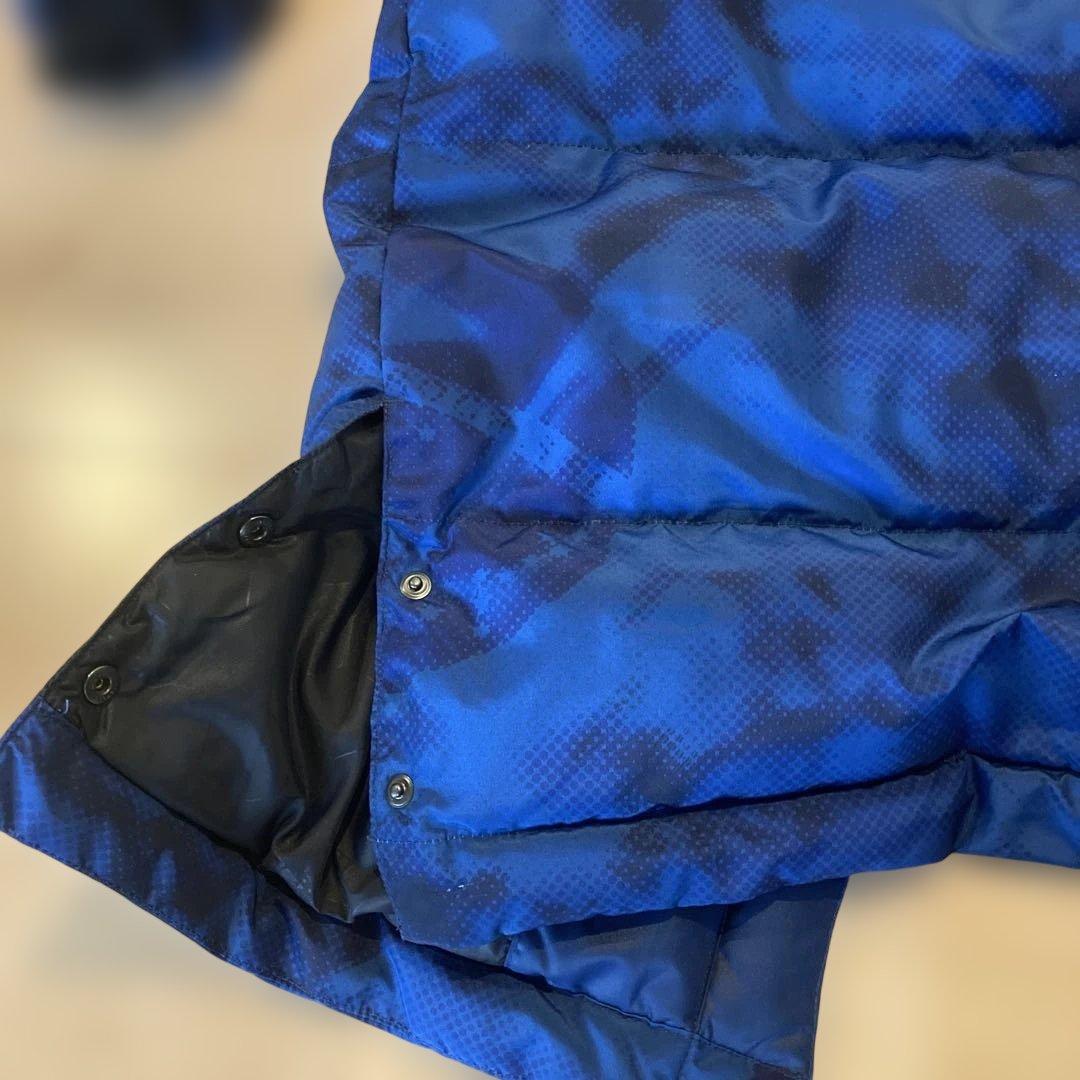 ATHLETA【S】ベンチコート 迷彩ネイビ