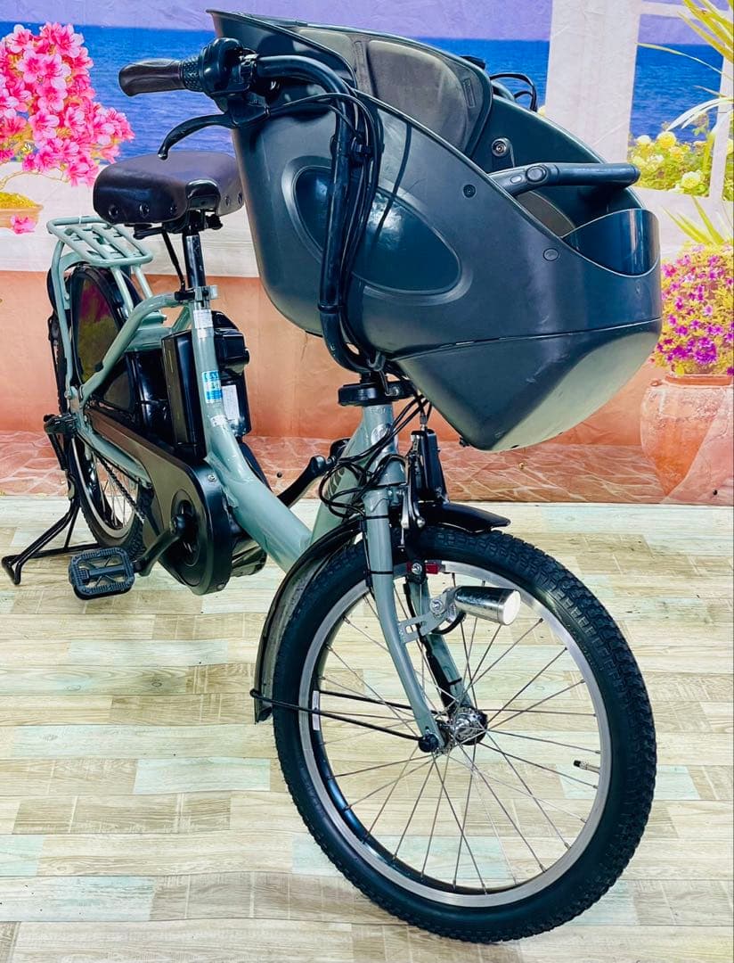 人気モデル！BIKKE ビッケ⭐️ブリヂストン子供乗せ電動自転Y3623