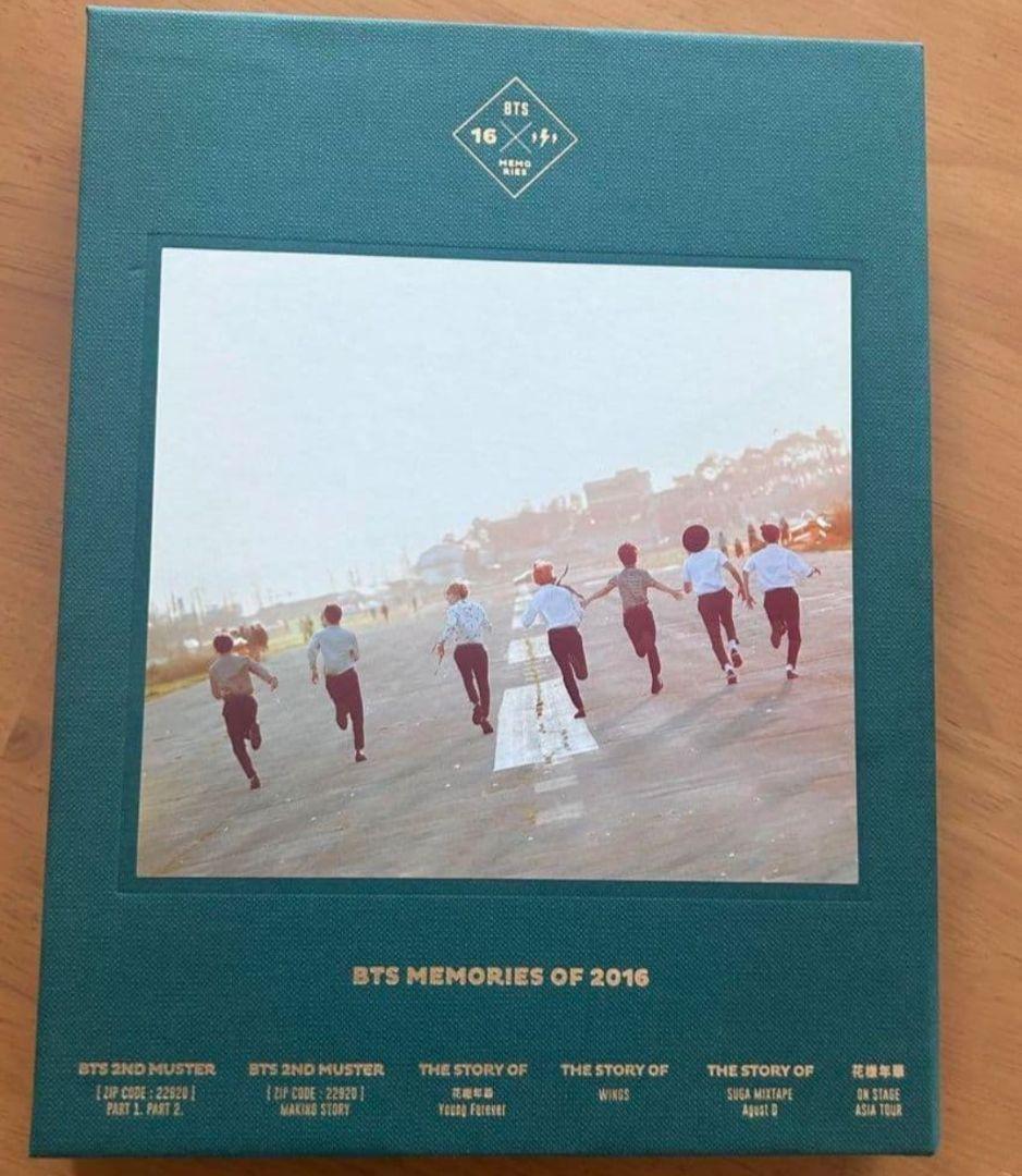 アイドル BTS MEMORIES OF 2016 DVD