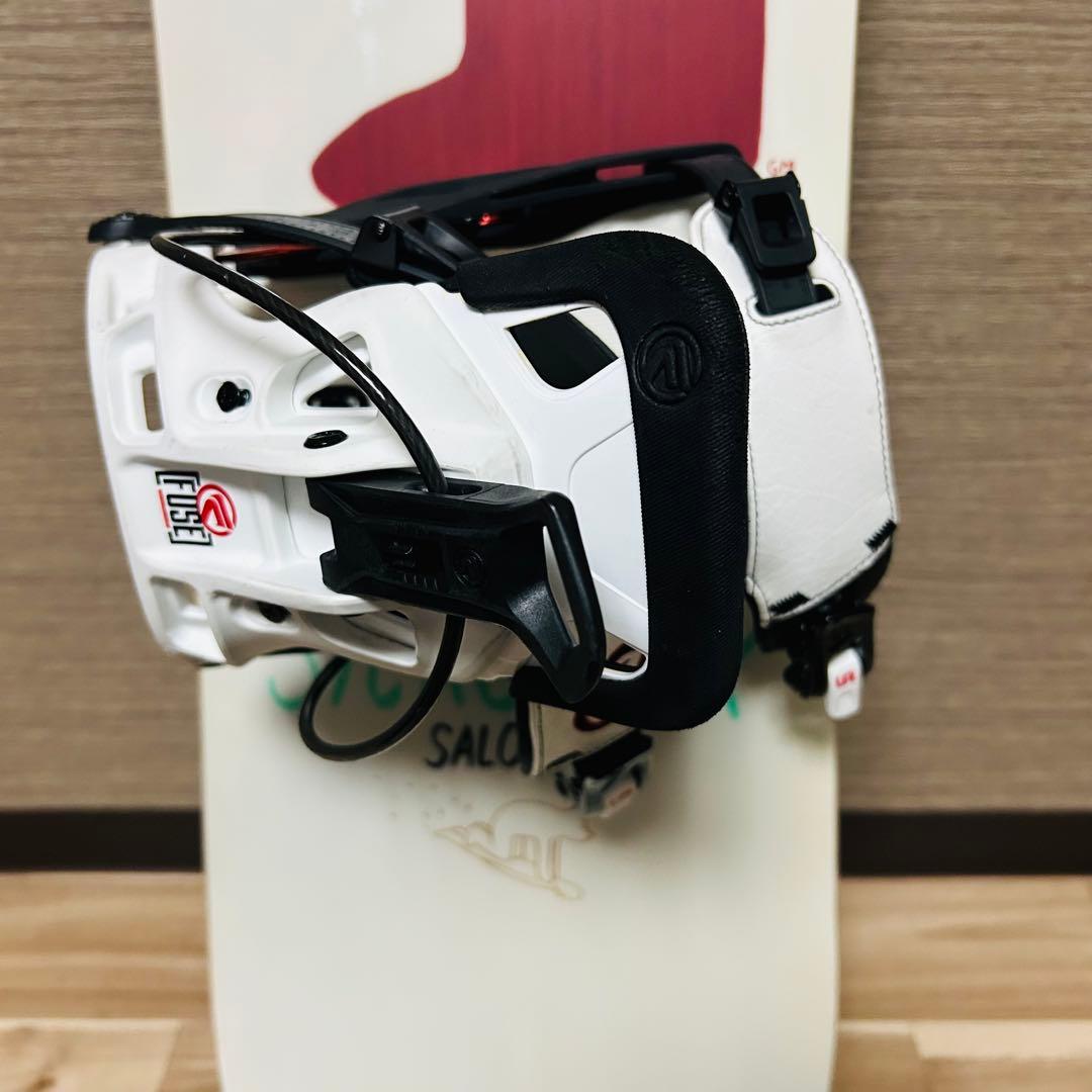 SALOMON SICKSTICK スノーボード ビンディング ケース付き