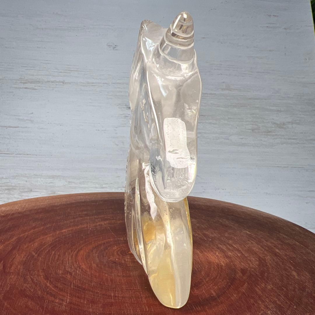 天然石　ペガサス　ヒーラー・ガール入り水晶