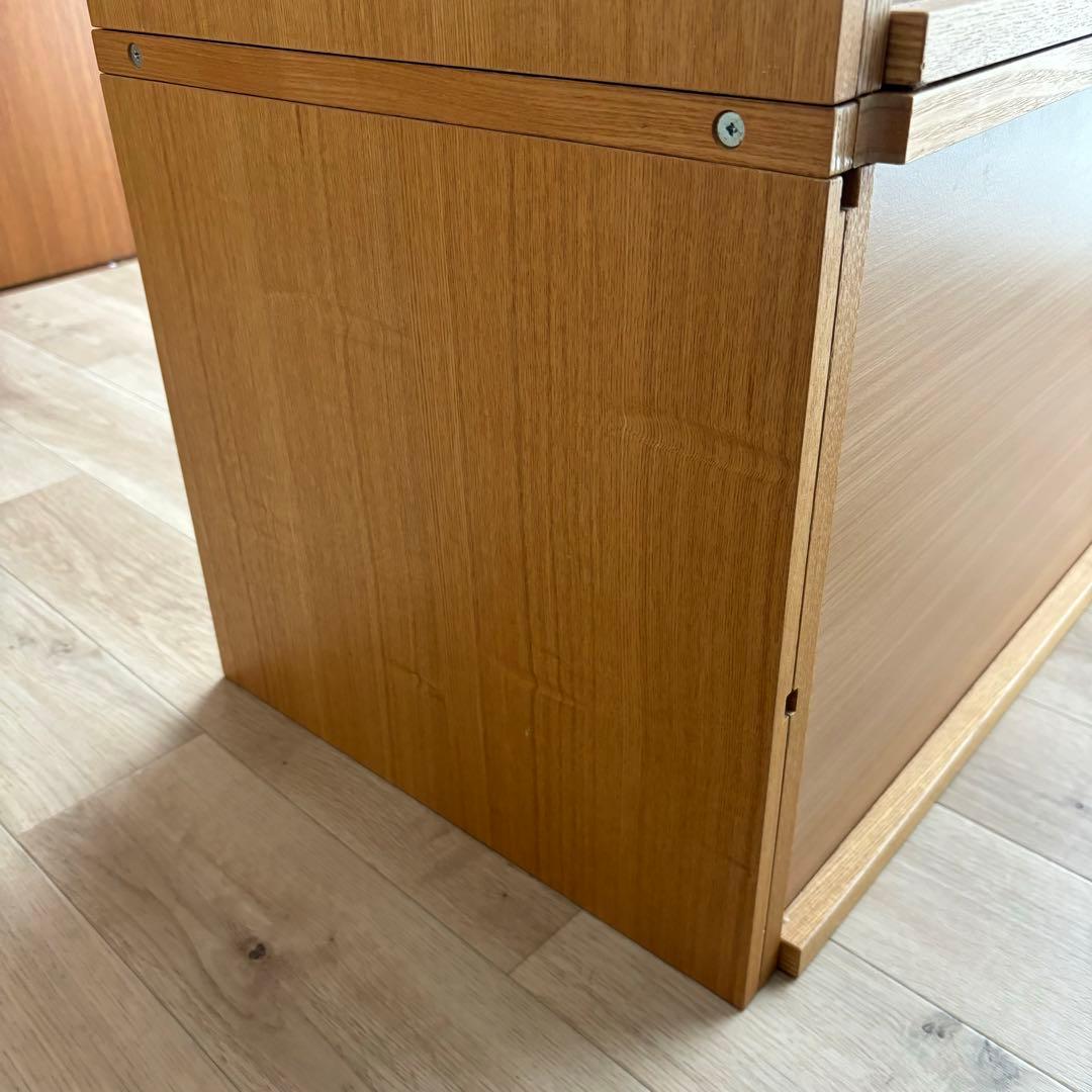 【福岡市東区引き取り限定】無印良品　ユニットシェルフ　キャビネット