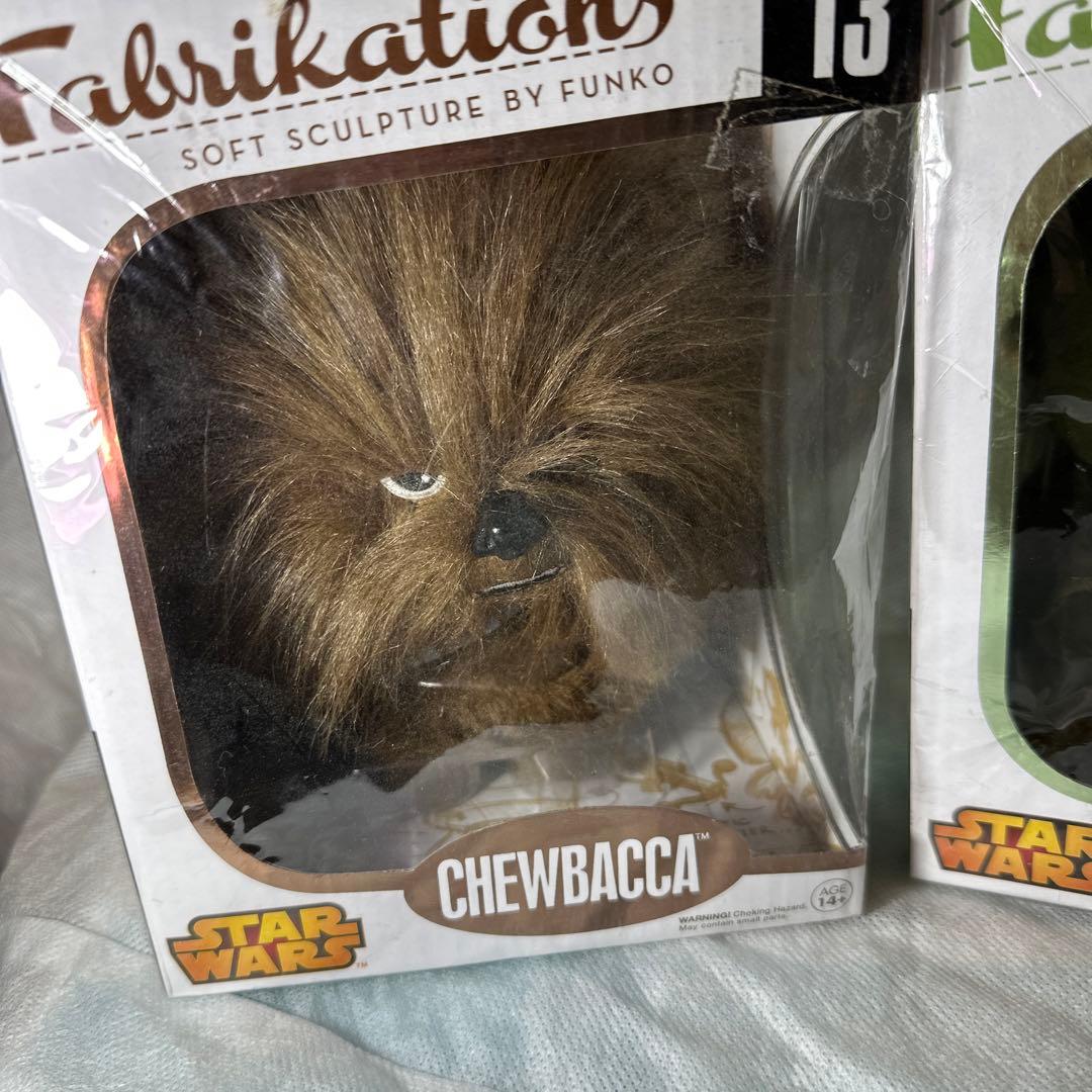 スターウォーズ　ファンコ社製　ファブリケーションぬいぐるみ　チューバッカ　ヨーダ
