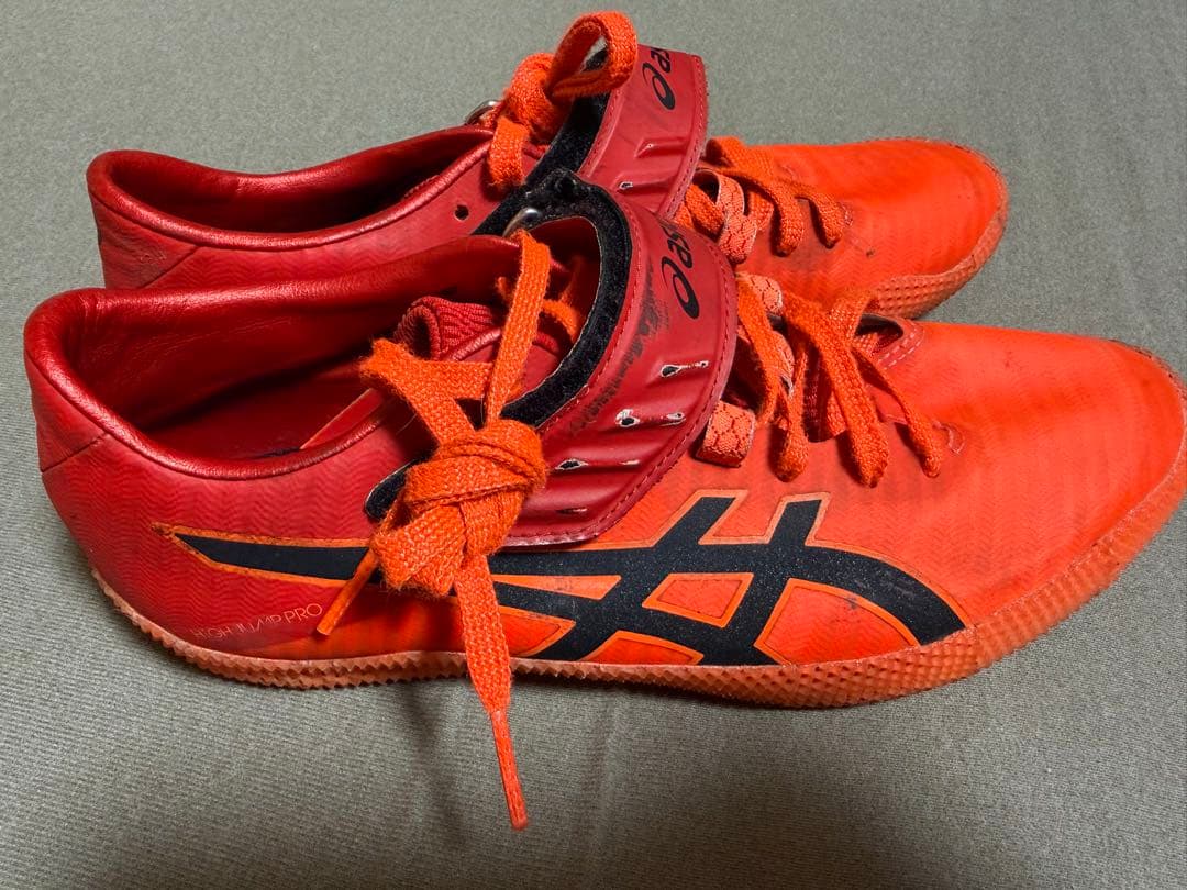 ASICS 陸上スパイクシューズ　走高跳　右足踏み切り用　26.5