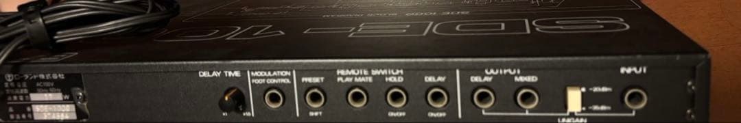 Roland SDE-1000 デジタルディレイ　エフェクター