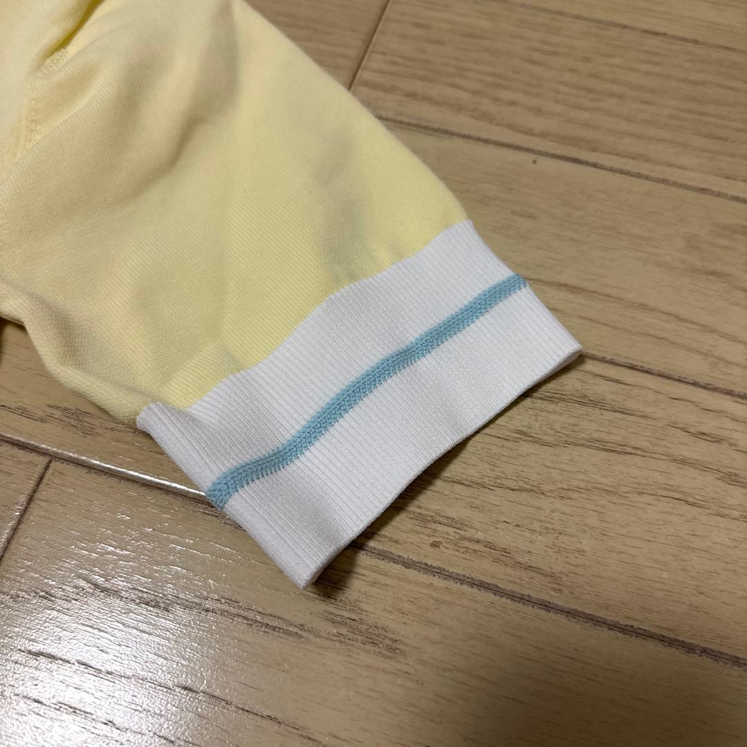 ADABAT STREAM ポロシャツ Mサイズ イエロー　ゴルフ　golf