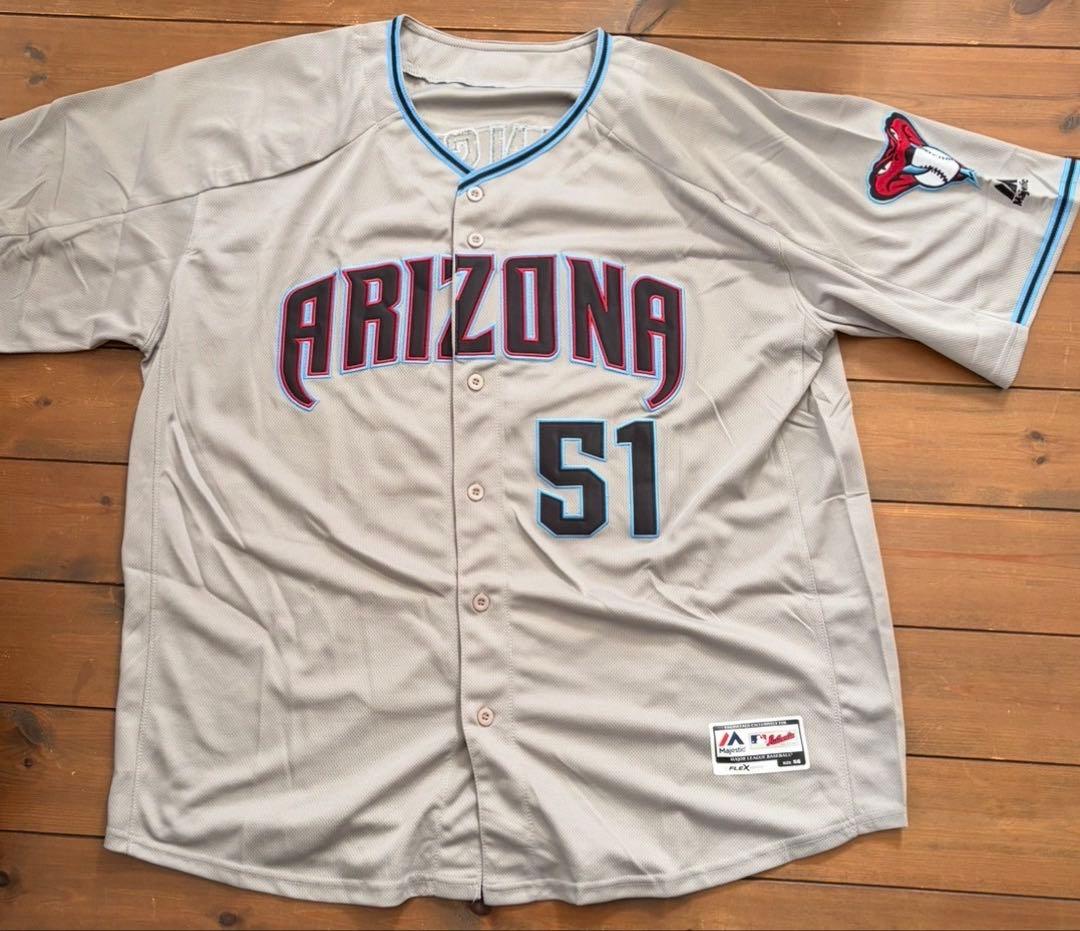 MLB アリゾナダイヤモンドバックス　ジョンソン　オーセンティックユニフォーム