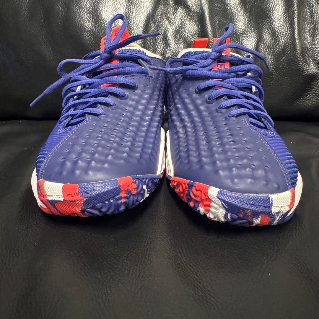 【美品】YONEX メンズ テニスシューズ 26cm ブルー ヨネックス