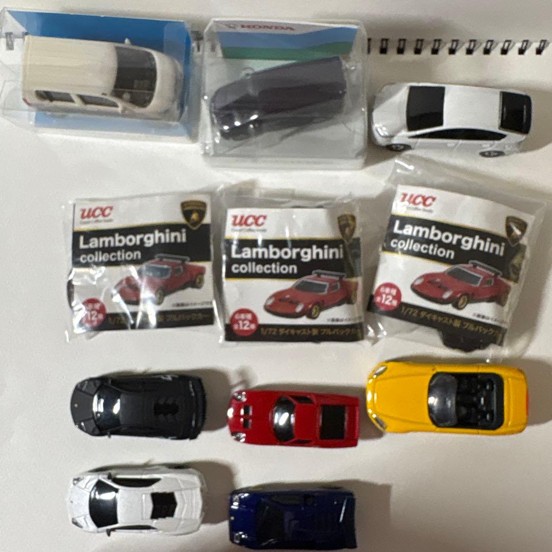 ミニカーセット 12台 まとめ売り ランボルギーニ ステップワゴン ワゴンR
