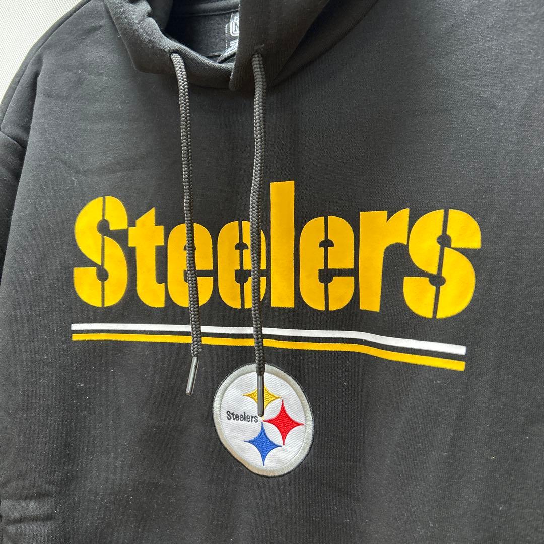 ハワイ購入新品 Pittsburgh Steelers フード付きスウェット