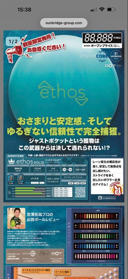 ブランズウィック　イートスソリッド