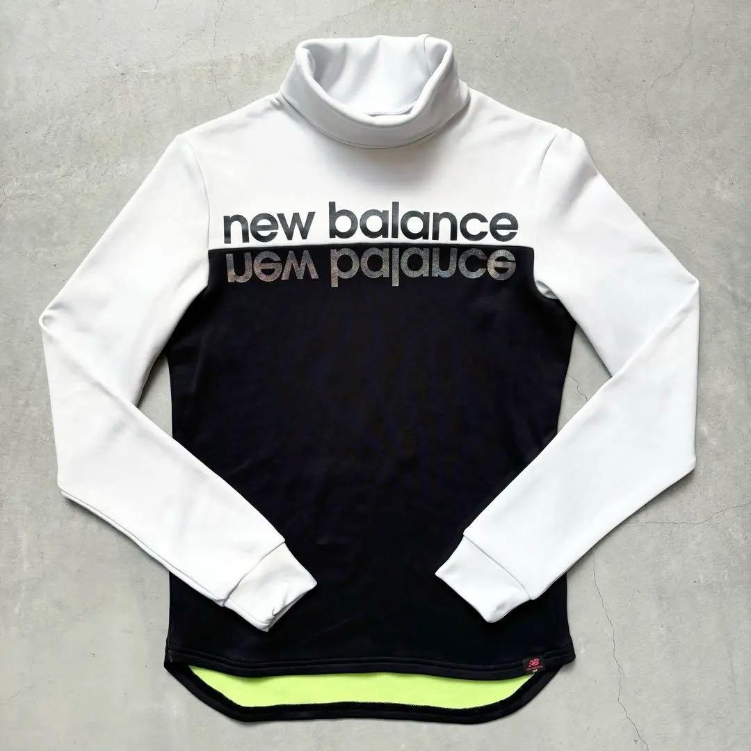 NEW BALANCE GOLF タートルネック 裏起毛　長袖トレーナー