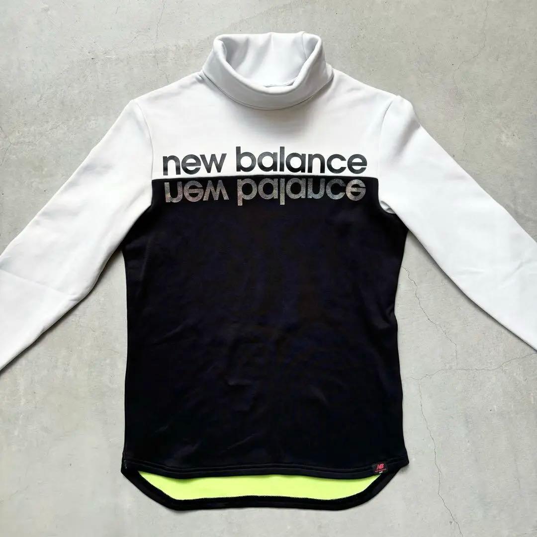 NEW BALANCE GOLF タートルネック 裏起毛　長袖トレーナー