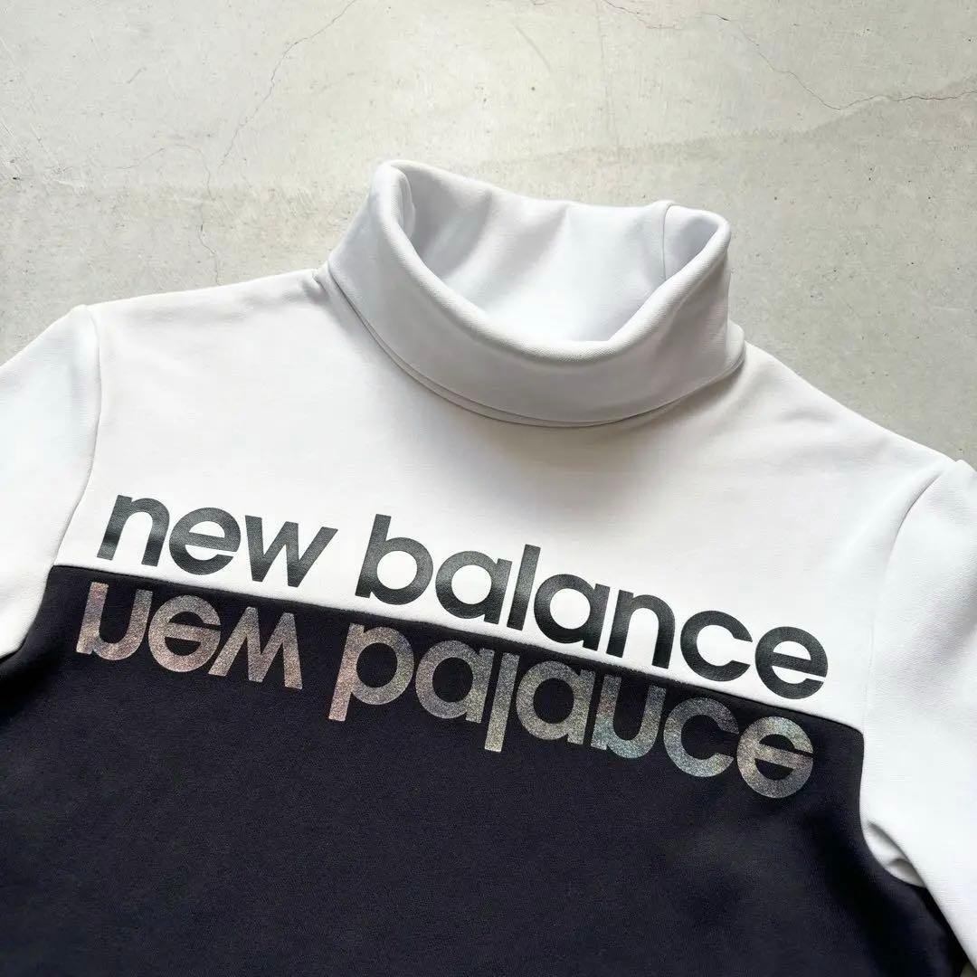 NEW BALANCE GOLF タートルネック 裏起毛　長袖トレーナー