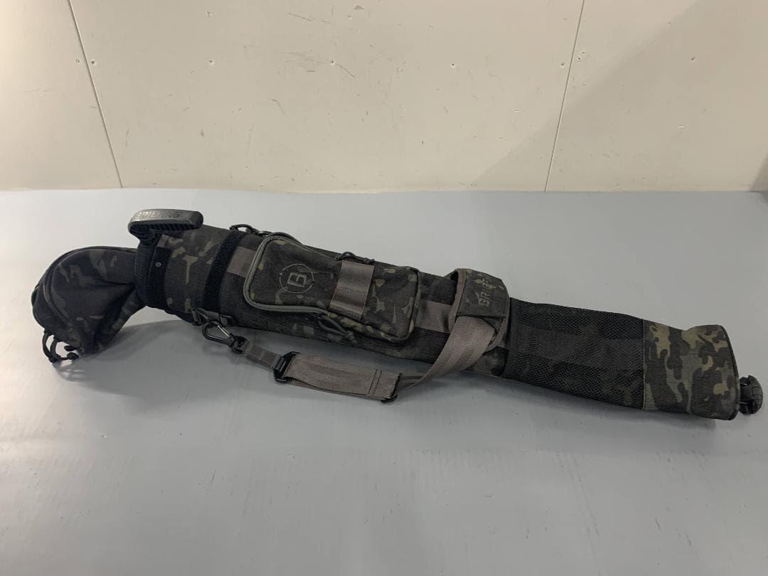 BRIEFING ゴルフ セルフスタンドケース マルチカモブラック 中古