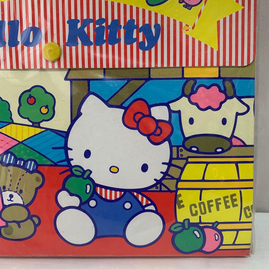 未開封・当時物】1988 サンリオ ハローキティ ぬりえバッグ 昭和レトロ 希少