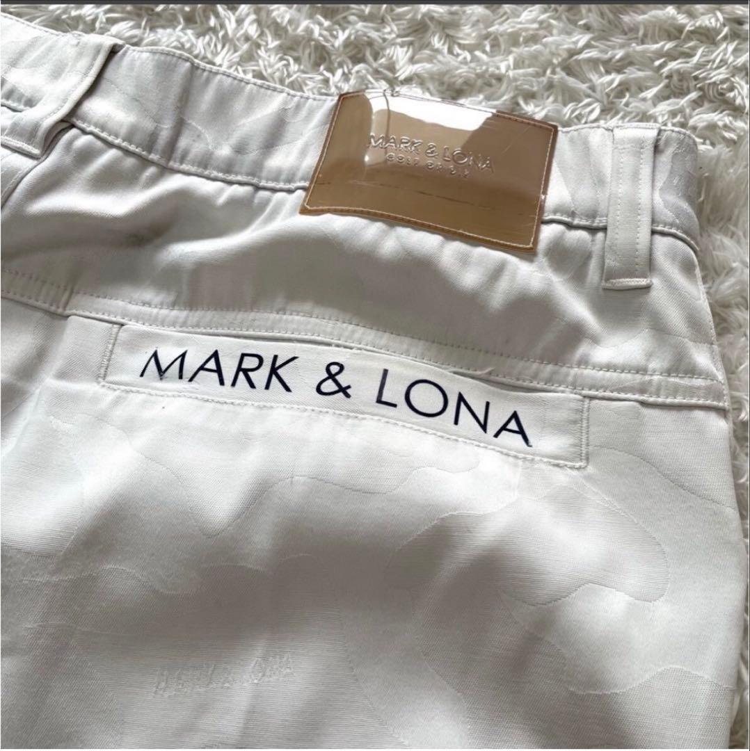 極美品 MARK&LONA ホワイト 春夏秋 メンズ 46サイズ