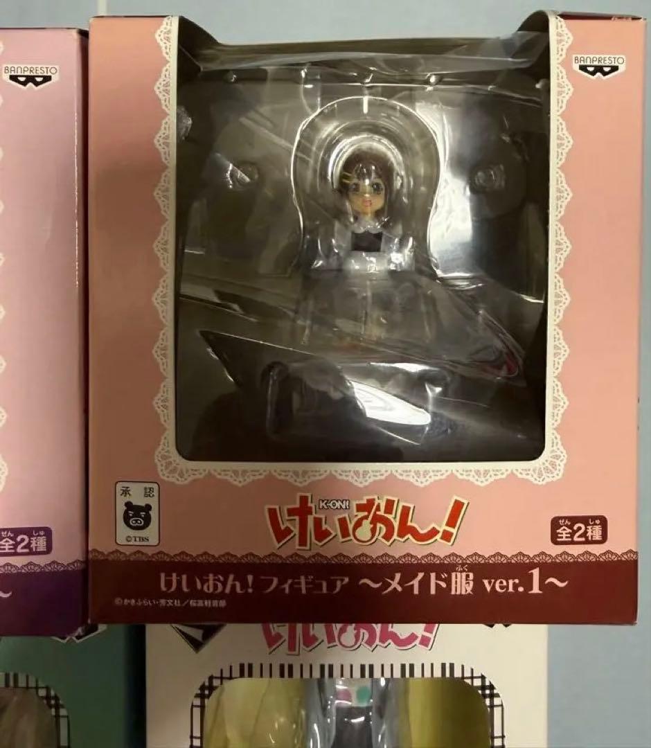 【未開封・美品】けいおん！ フィギュア 4体セット 一番くじ＆バンプレスト