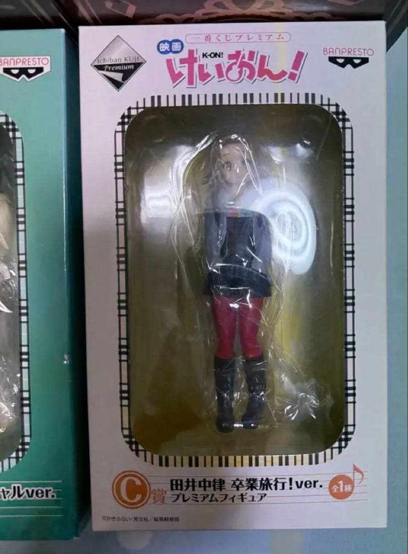 【未開封・美品】けいおん！ フィギュア 4体セット 一番くじ＆バンプレスト