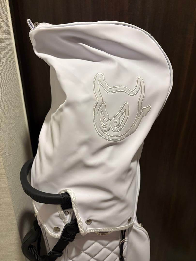 新品未使用 WAAC ゴルフバッグ ホワイト ワック キャディバッグ