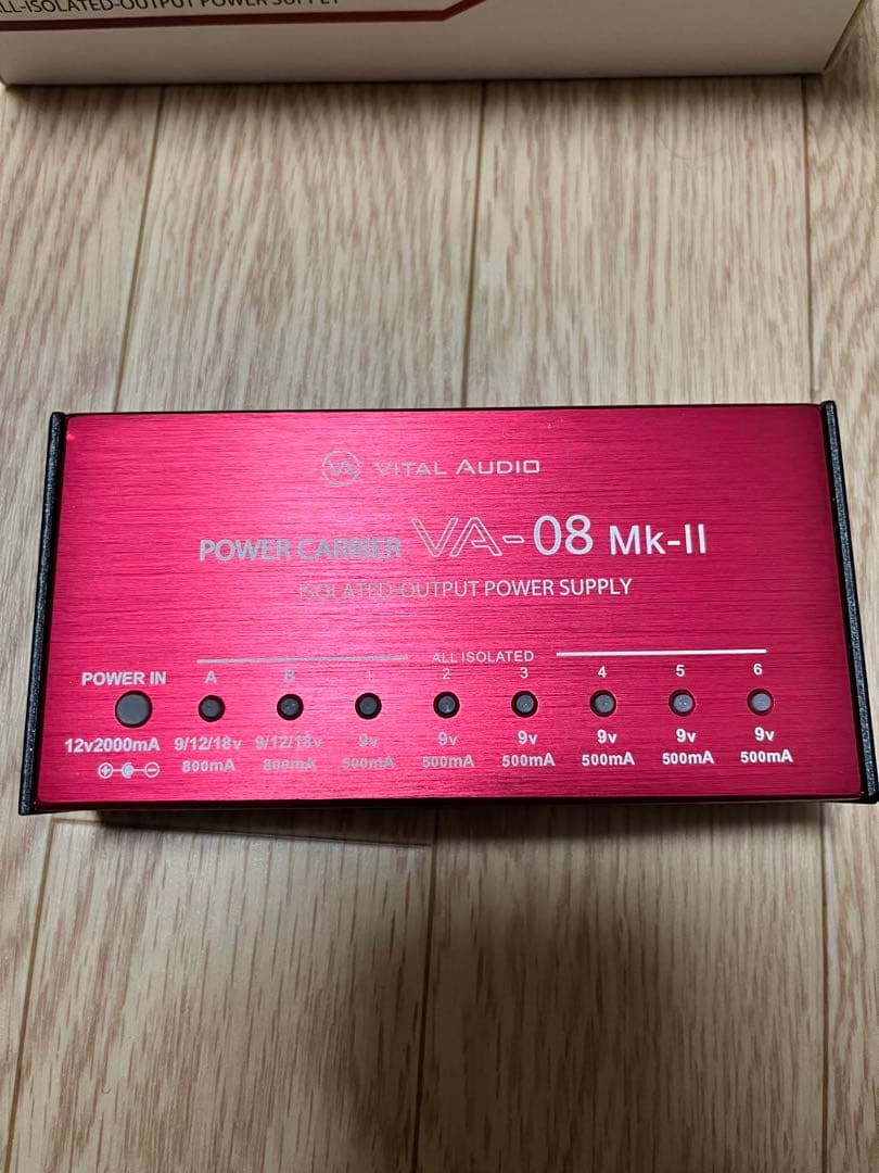 Vital Audio VA-08 Mk-II 電源供給装置