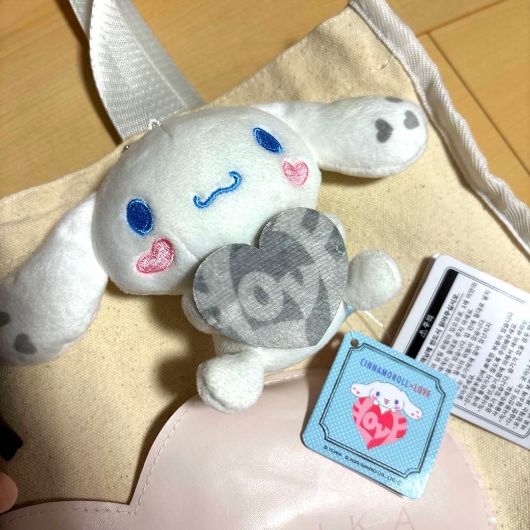 ＝LOVE 佐々木舞香　個別トートバッグ&ぬいぐるみ&シナモロールぬい