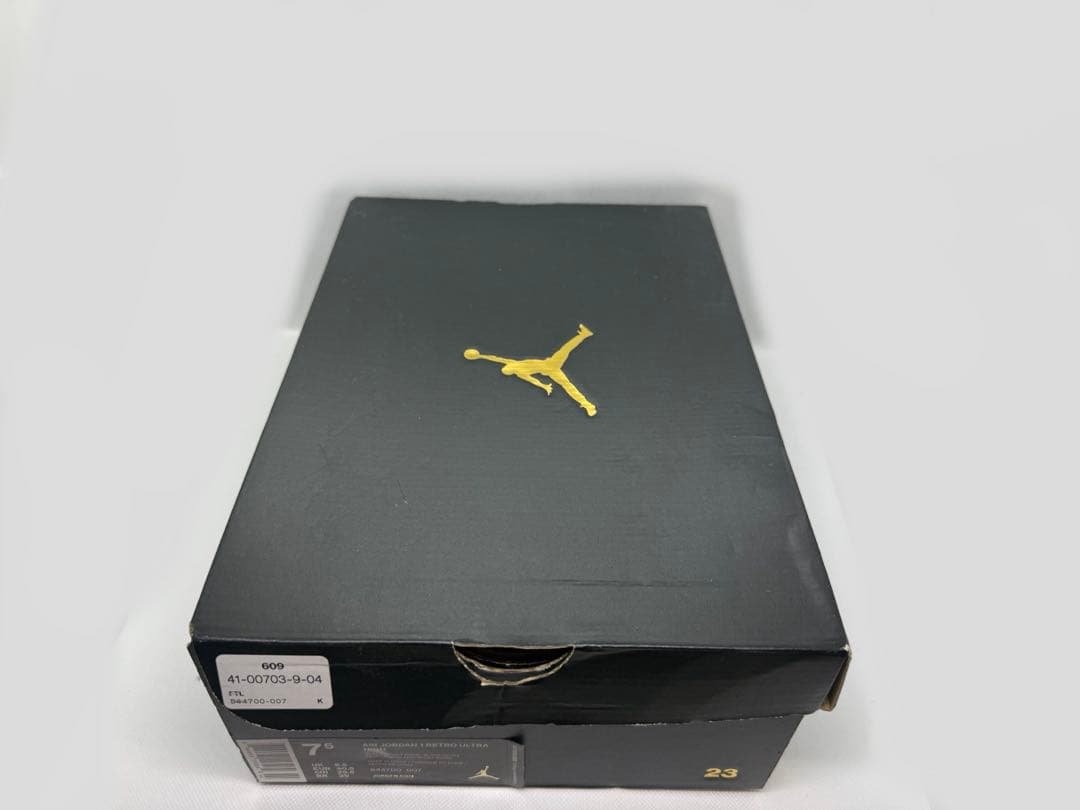 シューズ(男性用) AirJordan 1 Retro Ultra High Black 