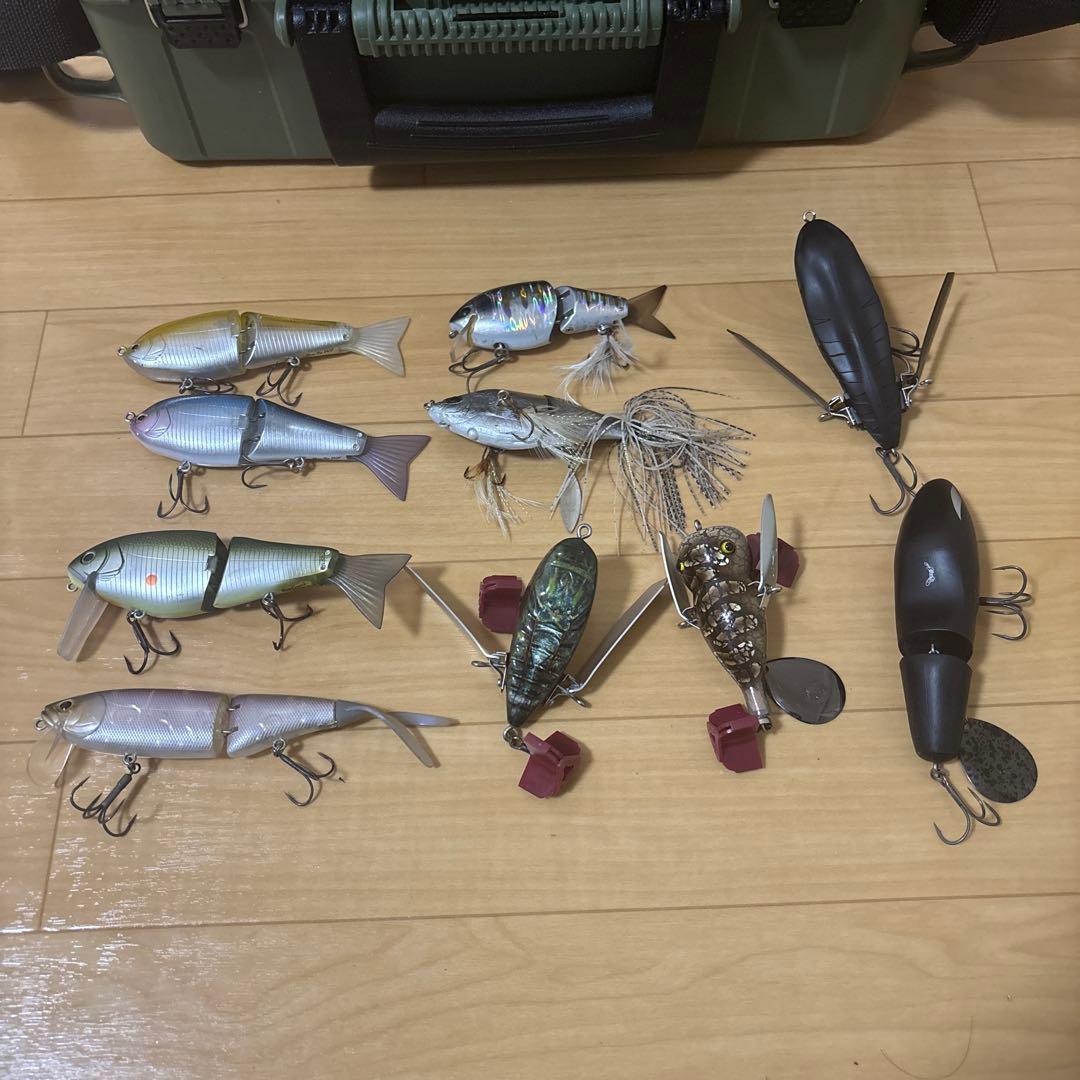 バス釣り引退セット　ノリーズルアー多数