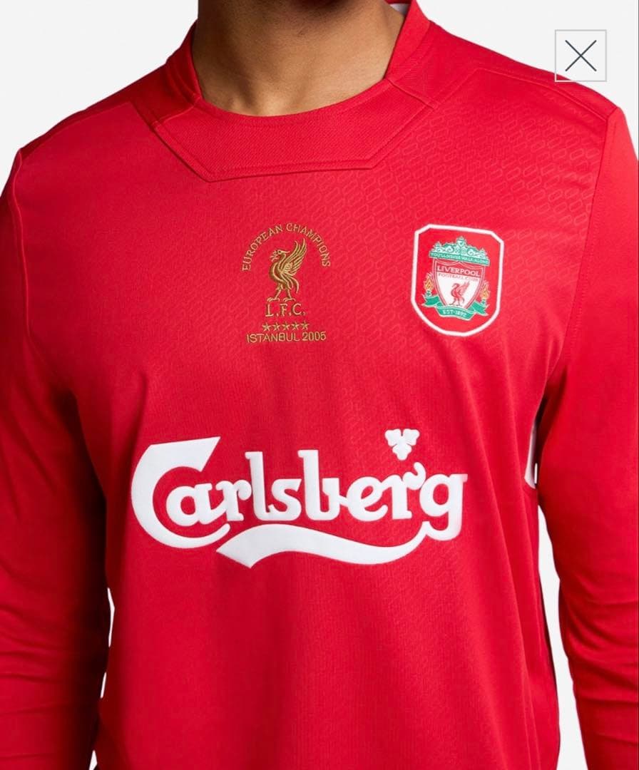 ◎公式◎LFC Mens Retro 2005 レトロユニフォーム