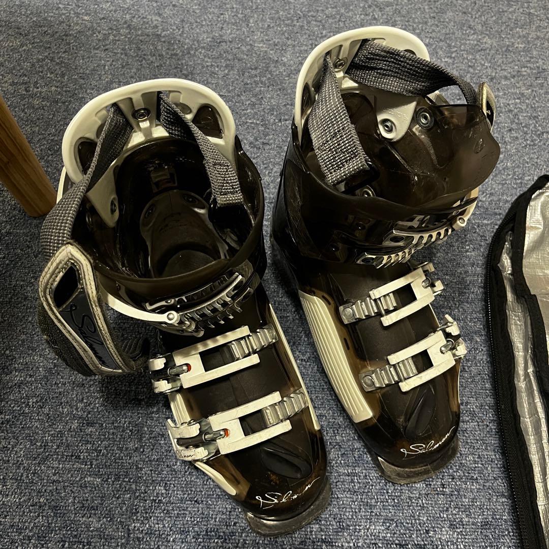 SALOMON スキーブーツ 23.5cm レディース FLEX 90