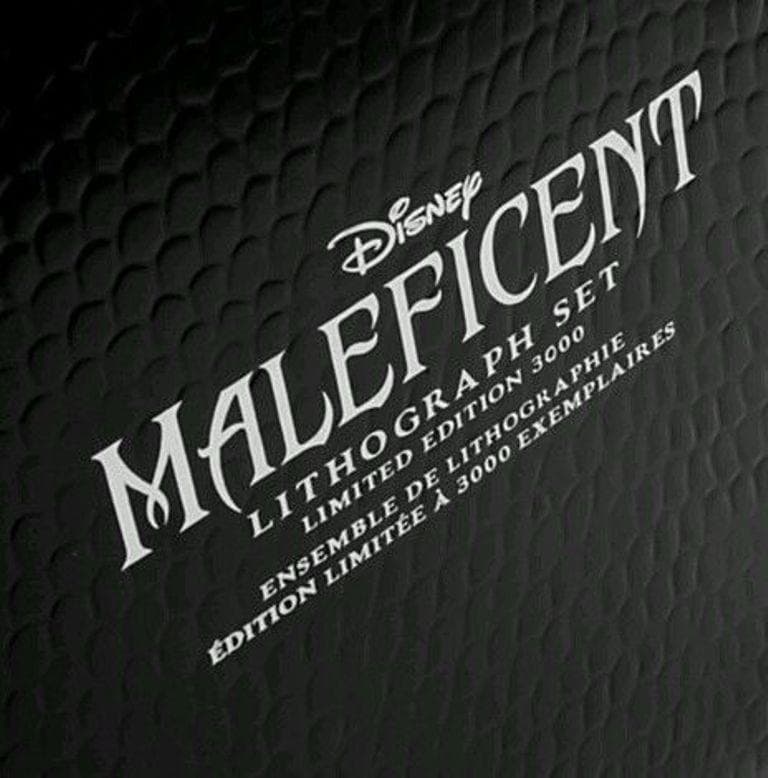 マレフィセント リトグラフ 世界限定 3000セット MALEFICENT送料込